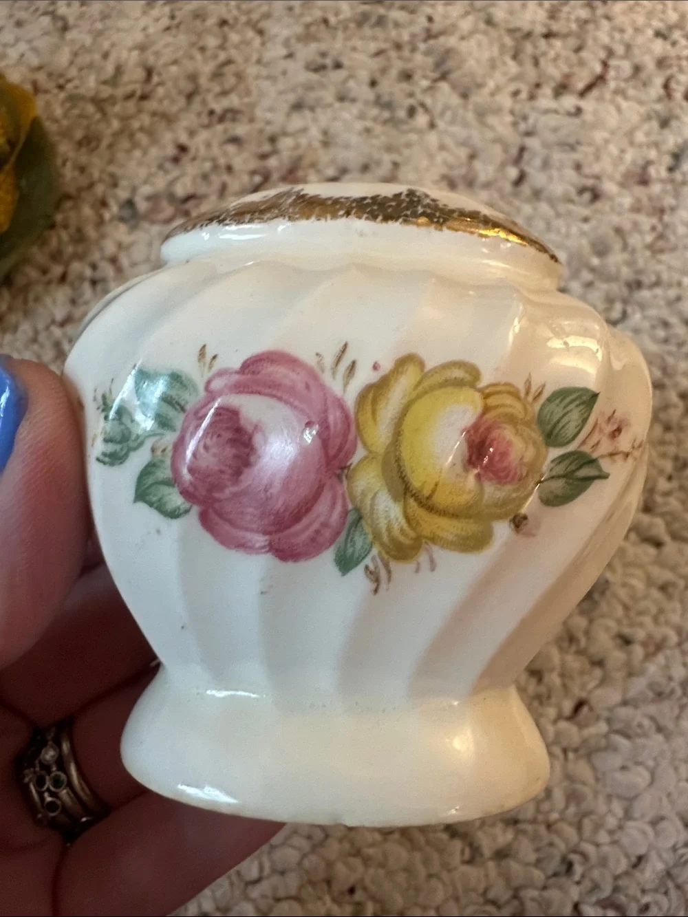 Vintage royal China pepper shaker